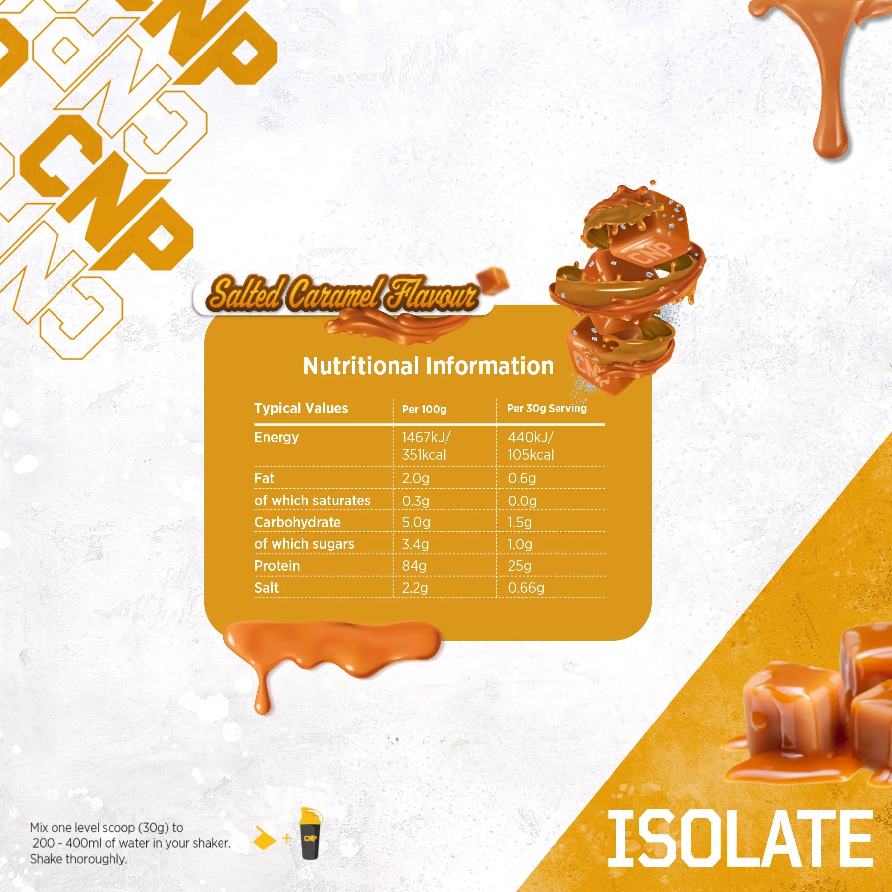 CNP Isolate Protein – 1.8kg – Pure Whey Isolate