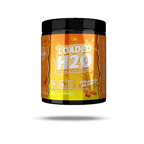 CNP Loaded H2O Orange Burst Hydration Powder 300g