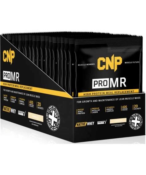 CNP Pro MR Creamy Vanilla High Protein Meal Replacement 20 Sachets