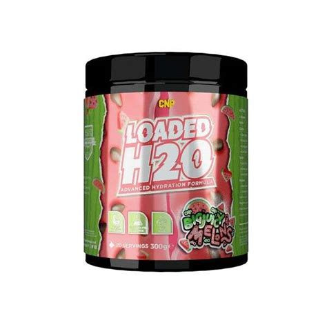 CNP Loaded H2O Big Juicy Melons Hydration Powder 300g