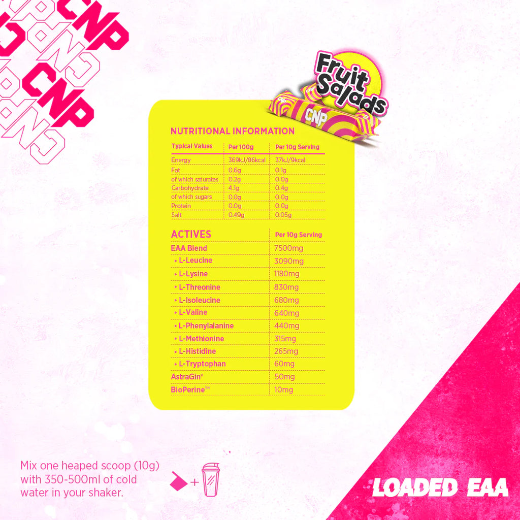CNP Loaded EAA – 30 Servings – Essential Amino Acids