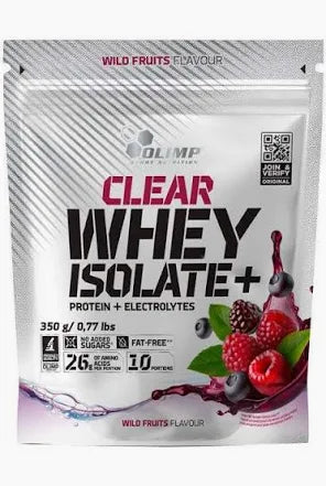Olimp Clear Whey Isolate+ – 350 g - Ultra-Pure Protein with Refreshing Fruit Flavour & Fast Absorption